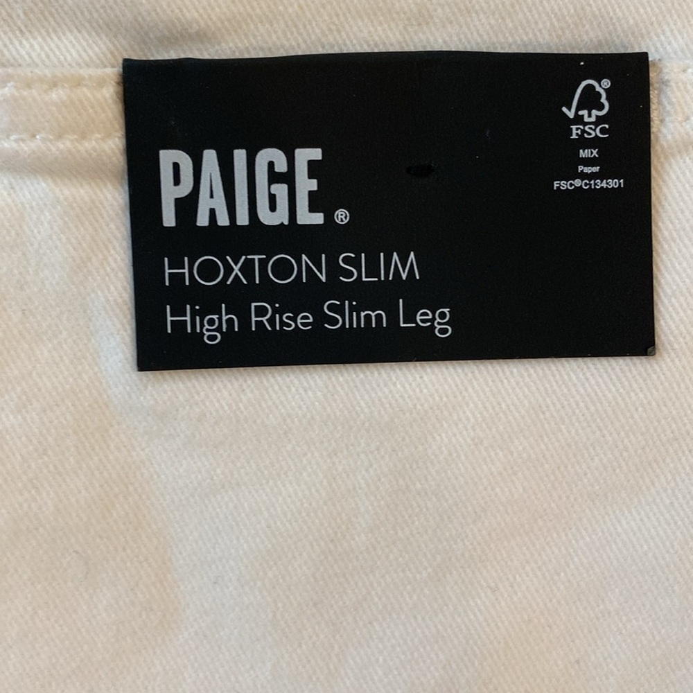 Paige Hoxton White Jeans - Picture 6 of 6